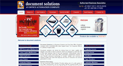 Desktop Screenshot of documentsolutionsindia.com